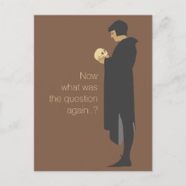 ハムレットスカルCC0720乞食を保持 ポストカード