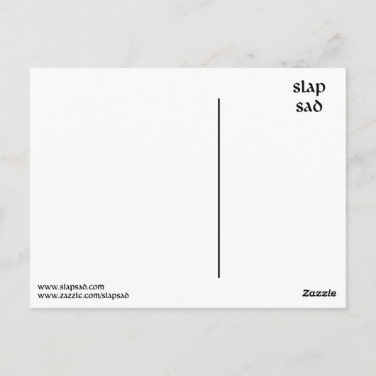 ハムレットトウェインおもしろい引用文はがき ポストカード (裏面)