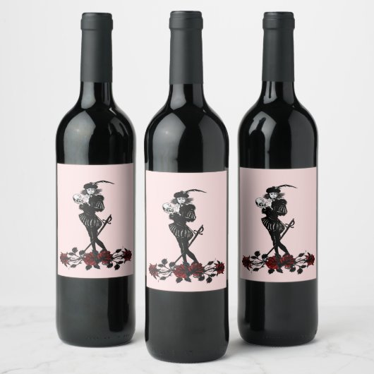 ハムレットピンク ワインラベル (ボトル)