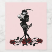 ハムレットピンク ワインラベル (シングルラベル)