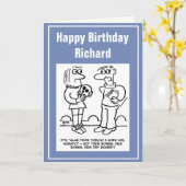 ハムレット俳優がアドバイス監督のステージを持つ カード (黄色い花)