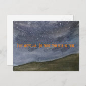 ハムレット引用文 ポストカード (正面/裏面)