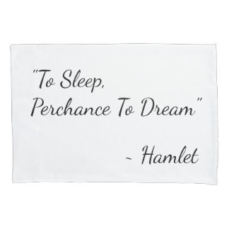ハムレット引用文 枕カバー