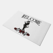 ハムレット歓迎 ドアマット (アングル)