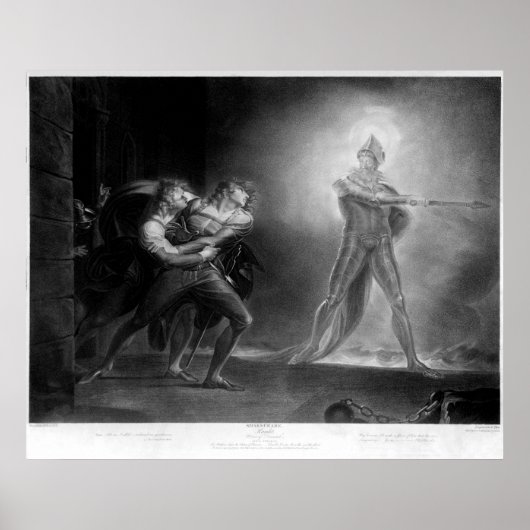 ハムレット第1幕 ポスター (正面)