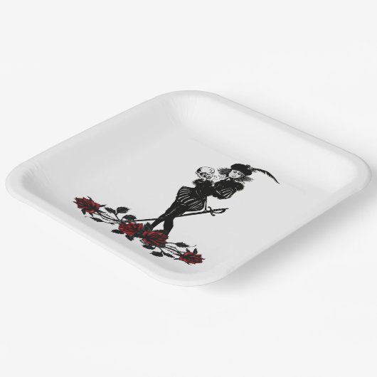 ハムレット紙プレート ペーパープレート (傾斜あり)