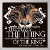 ハムレット遊引用文 ポスター (正面)