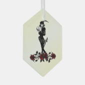 ハムレット黄 ガラスオーナメント (正面右)