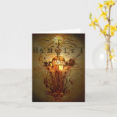 「ハムレット」の挨拶状 カード (黄色い花)