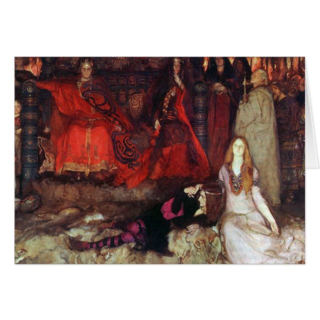 "ハムレット"の演劇場面 (正面横)