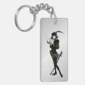 ハムレット・アラスかわいそうなヨーリック！ キーホルダー (正面左)