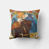 ハムレット・アルフォンスミュシャ クッション (裏面)