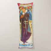 ハムレット・アルフォンスミュシャ ボディピロー (裏面 (縦))