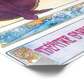 ハムレット・アルフォンスミュシャ ポスター (角)