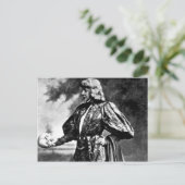 ハムレット・ウィリアム・シェイクスピア・サラ・ベアード1899スカル ポストカード (スタンド正面)