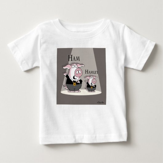 ハムレット ベビーTシャツ (正面)