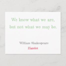 ハムレット ポストカード