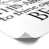 ハムレット「。..自分自身が真実である…」 引用文 ポスター (角)