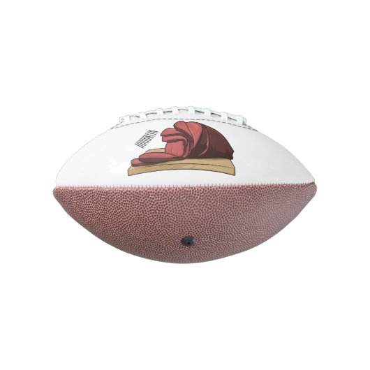 ハム漫画イラストレーション アメリカンフットボール (回転270)