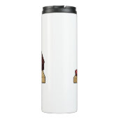 ハム漫画イラストレーション タンブラー (裏面)