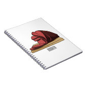 ハム漫画イラストレーション ノートブック (右側)