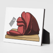 ハム漫画イラストレーション フォトプラーク (側面)