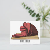 ハム漫画イラストレーション ポストカード (スタンド正面)