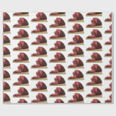 ハム漫画イラストレーション ラッピングペーパー (フラット)