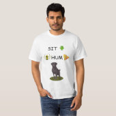 ハム雑音のTシャツを坐らせて下さい Tシャツ (正面フル)