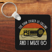 ハム・シャックが呼んでるから行かなくちゃ キーホルダー (正面)