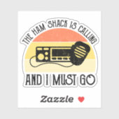 ハム・シャックが呼んでるから行かなくちゃ シール (シート)