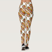 ハム&チーズホアギーサブサブサブサブサブサブサブサンドイッチフード レギンス (裏面)