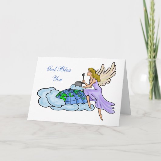 ハム・ラジオ・エンジェル・クリスカスタマイズマスカードだ! シーズンカード (正面)