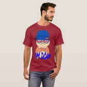 ハメおもしろい怒スターの実行 Tシャツ (正面フル)