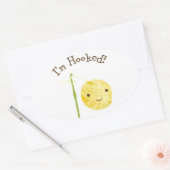 ハメたわ! 楕円形シール (封筒)