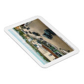 ハメハメハアベニュー，ヒロ，ハワイヴィンテージ マグネット (右側)