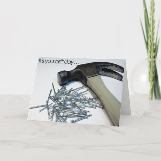 ハメレッドの誕生日カードを取得 カード (正面)