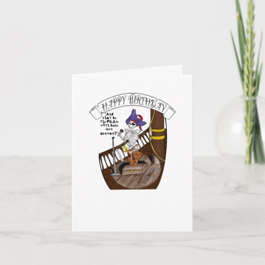 ハメロスの誕生日カード カード (正面)