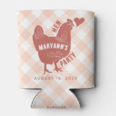 ハメ外しパーティーのチキン ブライズメイド 缶クーラー (裏面)