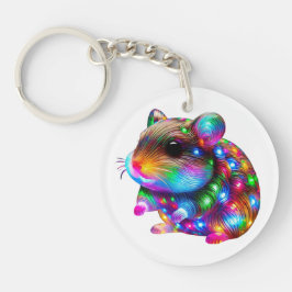 ハメ白熱［赤熱］光を放つスター キーホルダー