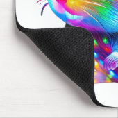 ハメ白熱［赤熱］光を放つスター マウスパッド (コーナー)