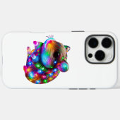 ハメ白熱［赤熱］光を放つスター Case-Mate iPhoneケース (裏面 (横))