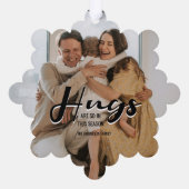 ハモダング |フォトクリスマスホリデー オーナメントカード (裏面)