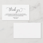 ハモダンンド·ブラック·ス結婚クリプト エンクロージャーカード (正面/裏面)