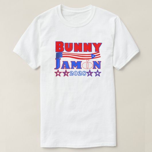 ハモン・バニー 2028 Tシャツ (デザイン正面)