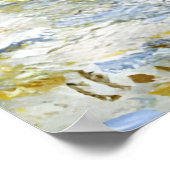 ハヤック・イン・ザ・モーニング、雪効果 – クロード・モネ ポスター (角)