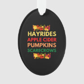 ハヤドリアップルサイダーカカシ オーナメント (正面)