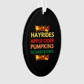 ハヤドリアップルサイダーカカシ オーナメント (正面)