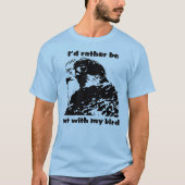 ハヤブサの鷹狩のTシャツ Tシャツ (正面)