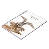 ハヤブサ ノートブック (左側)